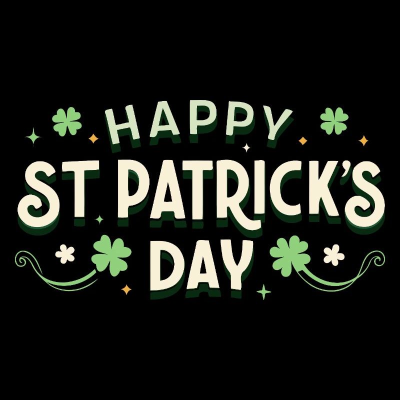 St. Patrick's Day Colorful and Festive