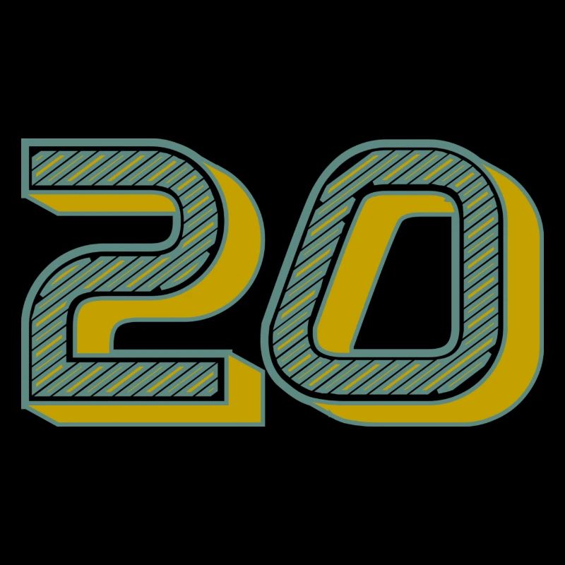 20. 20 ANS. 20e ANNIVERSAIRE. ANNIVERSAIRE 20 ANS.
