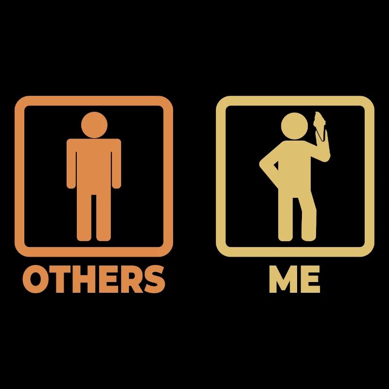 Lustiger Eiscreme Enthusiast