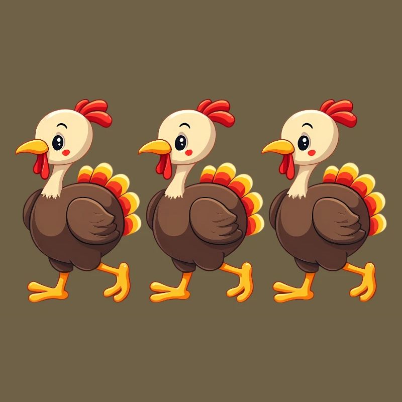Bébé dinde de Thanksgiving
