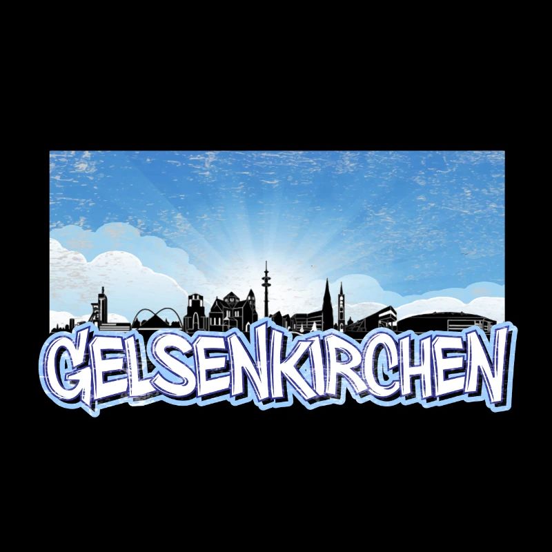 Gelsenkirchen Skyline