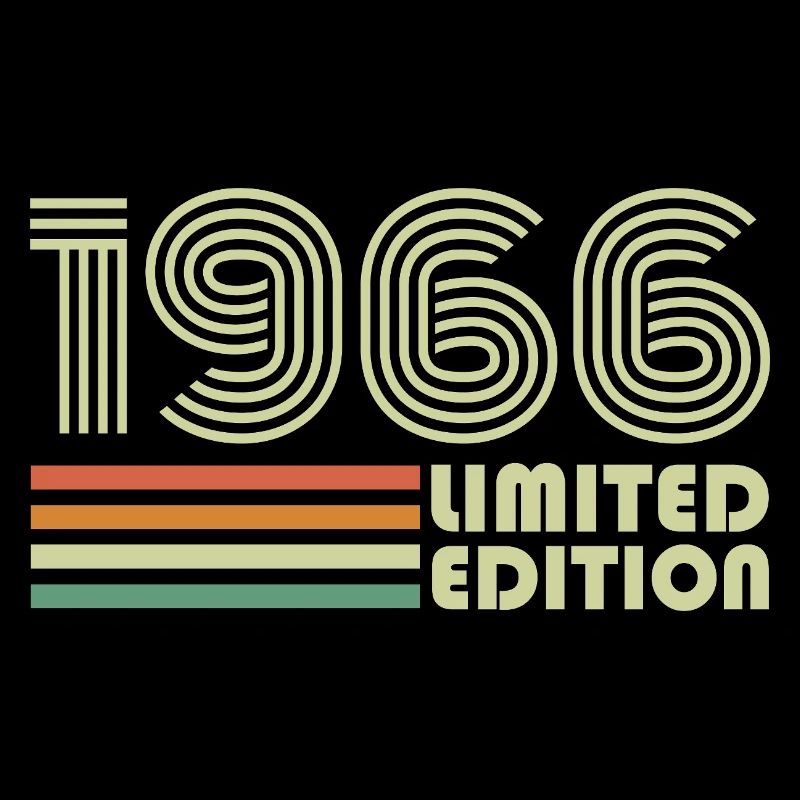 Vintage 1966 Retro 1966 Birthday Gift