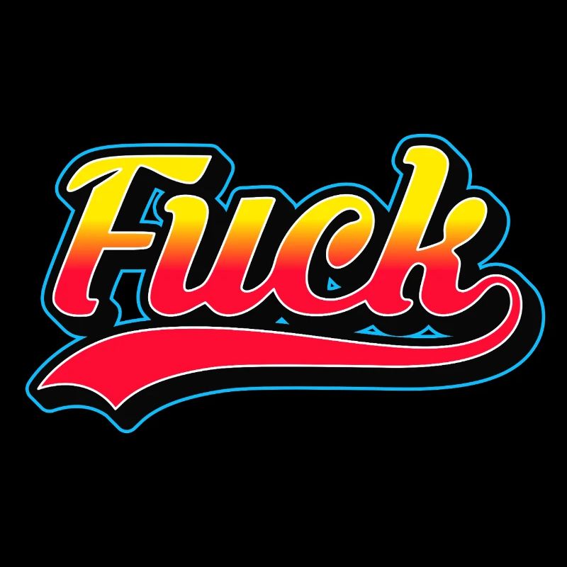 F-Wort-Retro-Logo