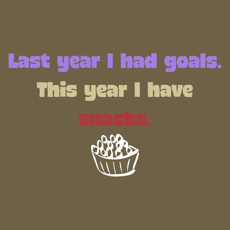 Lustiger Neujahrsspruch - Snack