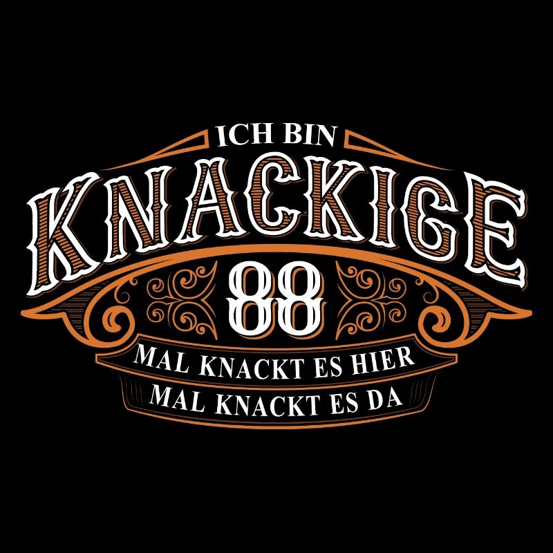 88. Geburtstag Ich Bin Knackige 88 Mal Knackt....