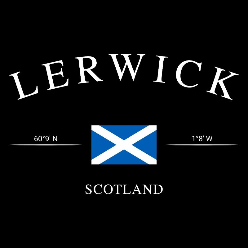 Lerwick Écosse – Souvenir et cadeau de vacances