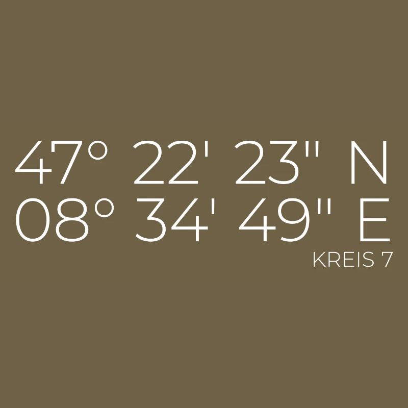 Coordinates District 7 Zurich