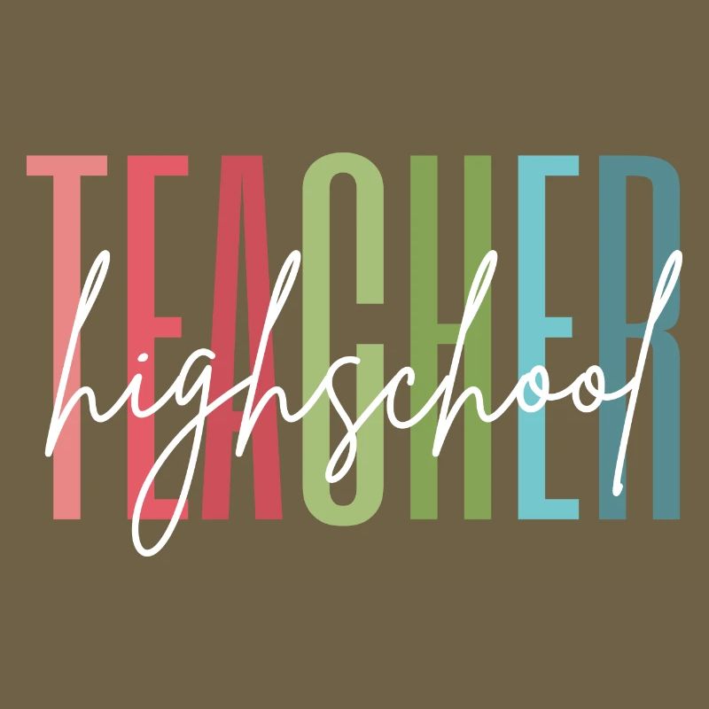 Highschool Lehrer Schule Geschenk