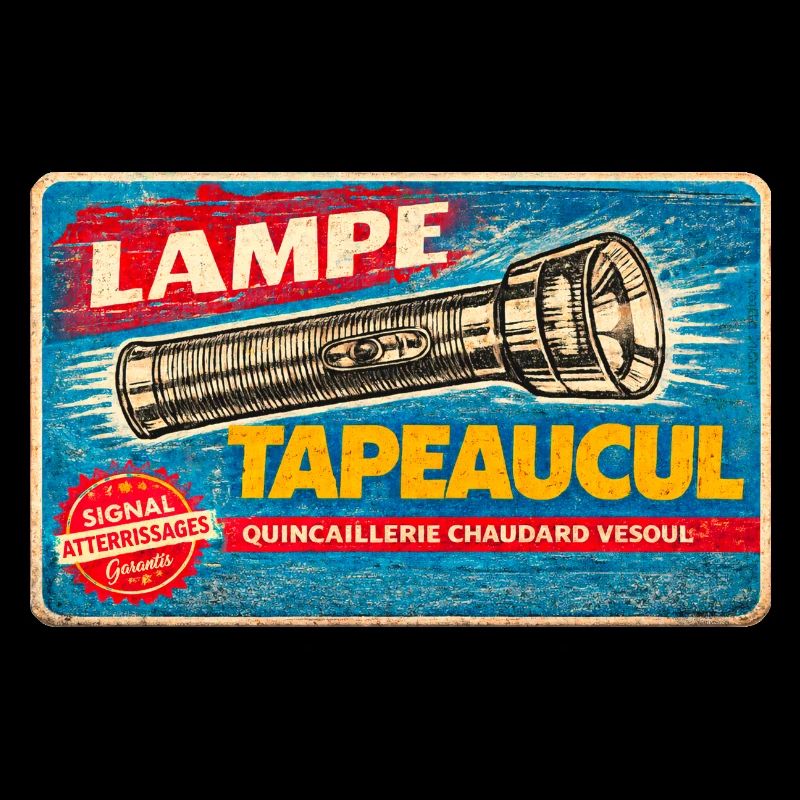 Lampe Tapeaucul – Reference 7eme compagnie