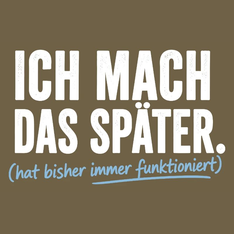 Ich mach das Später Prokrastinierer