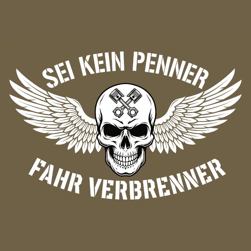 Ride Combustion Engine – Biker Skull Statement