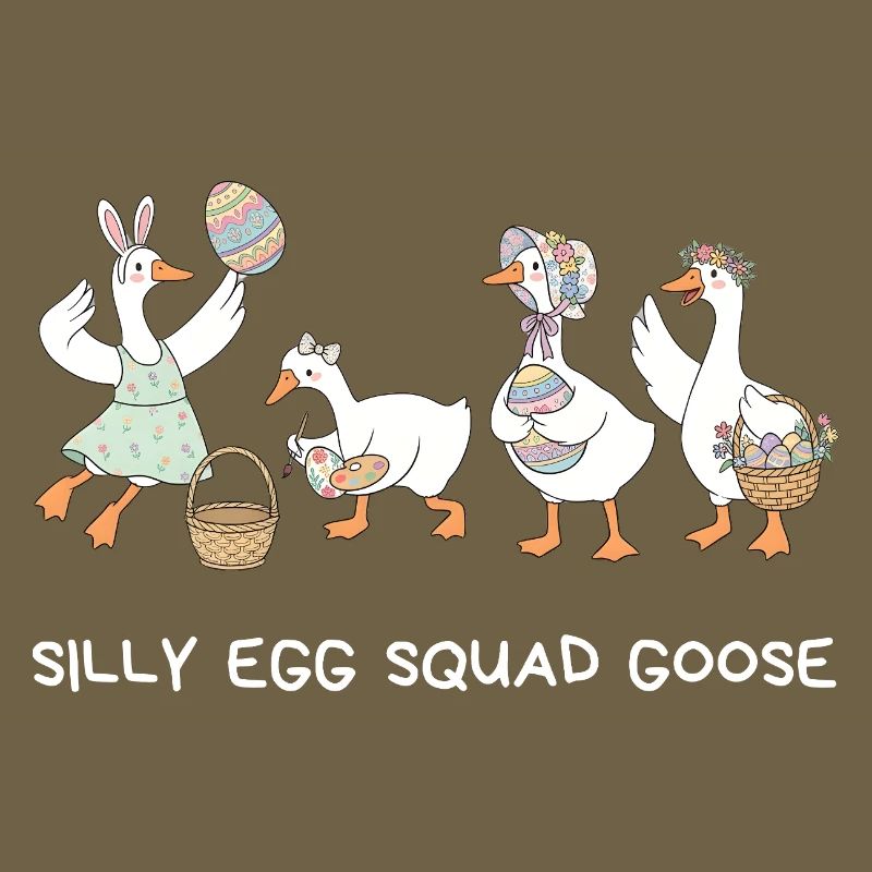 Silly Egg Squad Goose Ostern