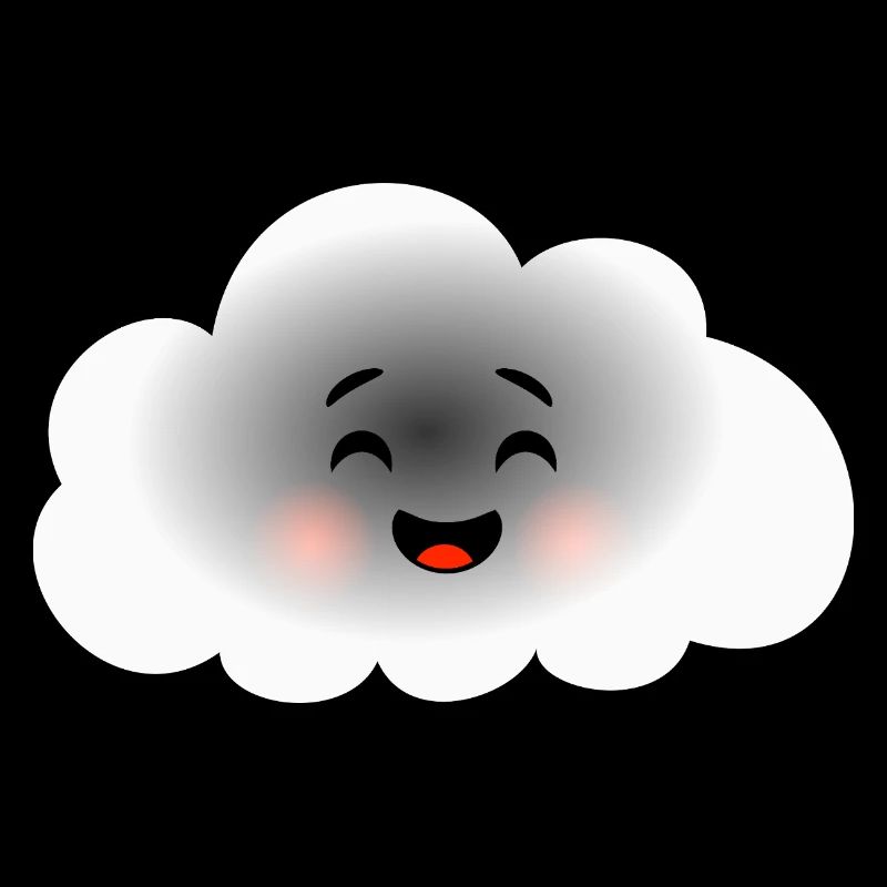 Glückliche Wolke
