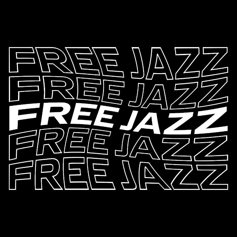 Grille typographique du Free Jazz