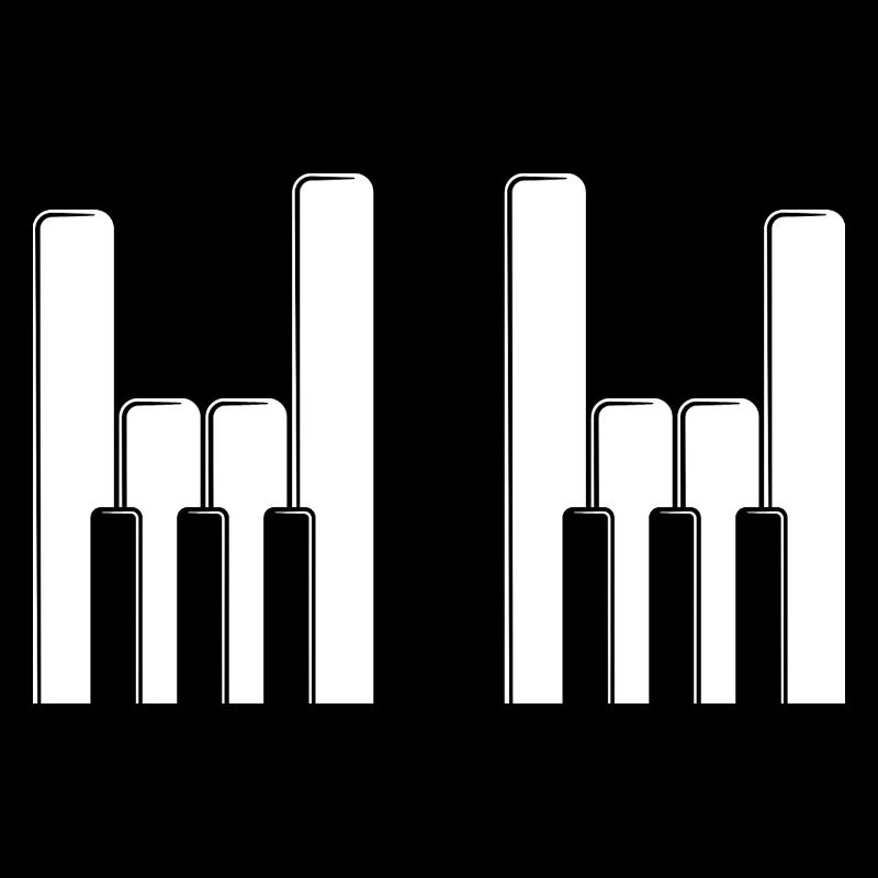 Touches de piano, cors aux doigts