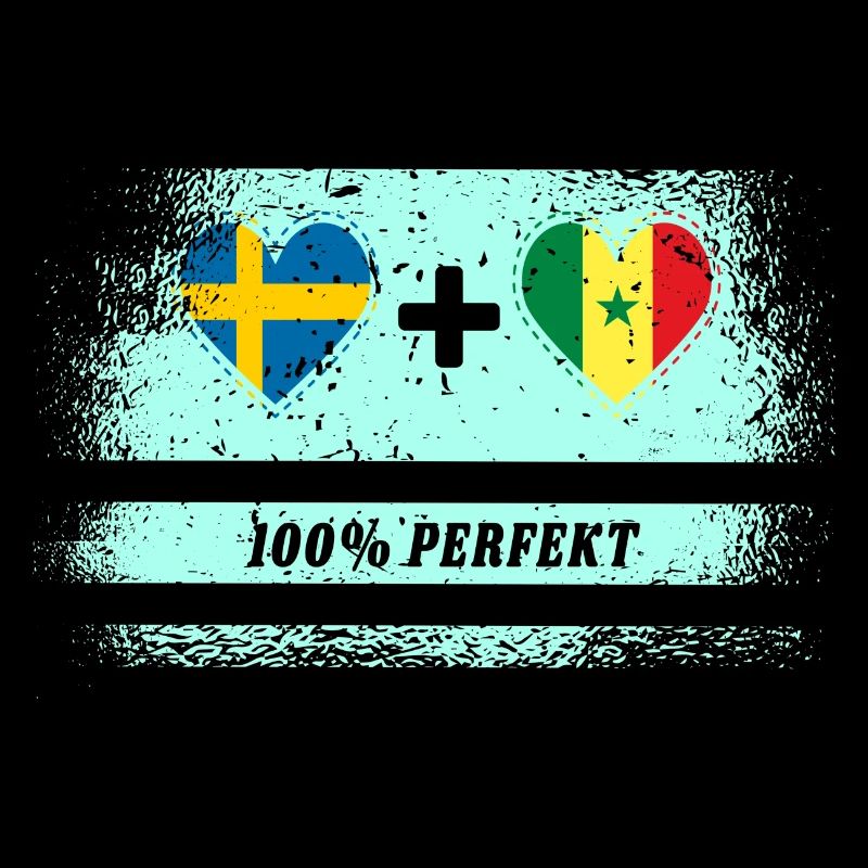 Sénégal et Suède 100 % Parfait / Cadeau