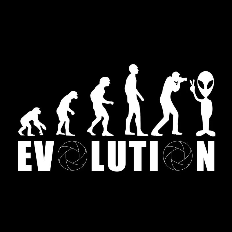 EVOLUTION FOTOGRAFIE Foto Alien Kamera Geschenk