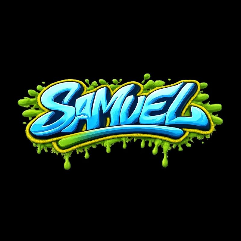 GRAFFITI NAME SAMUEL FOR  PERFECT GIFT PRINTABLE 