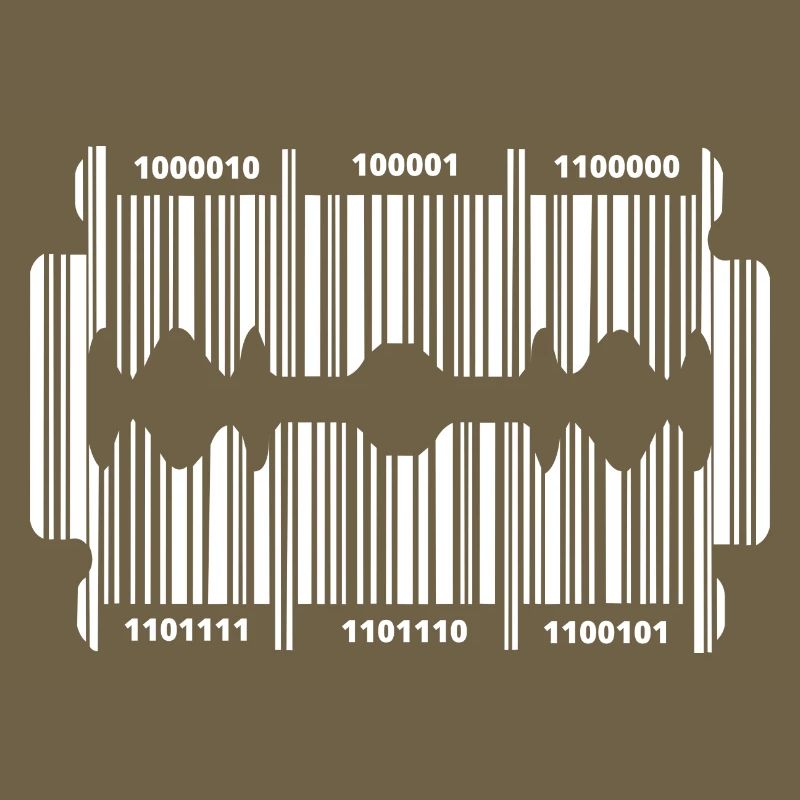 Rasierklinge mit Code