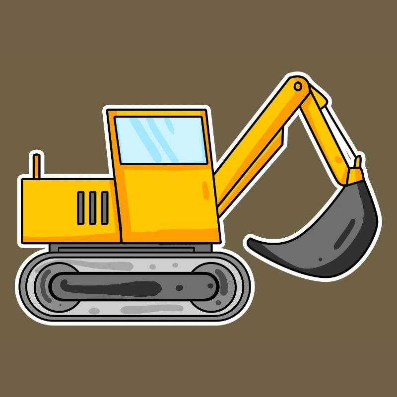 Bagger Baustelle Baggerfahrer