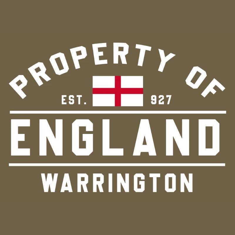 Conception du drapeau de l’Angleterre Warrington