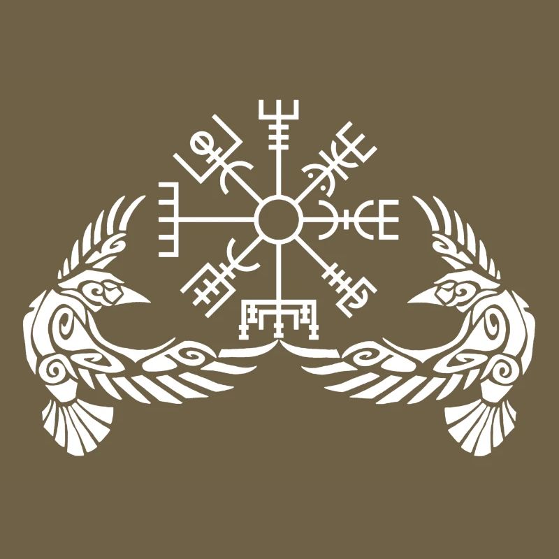White ravens and Viking compass