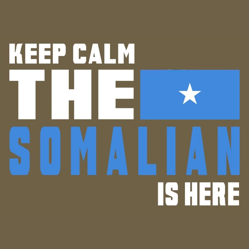 Keep calm Somalia flag design