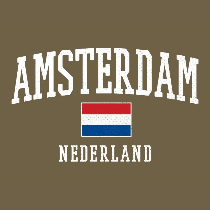 Amsterdam NL Flag Design
