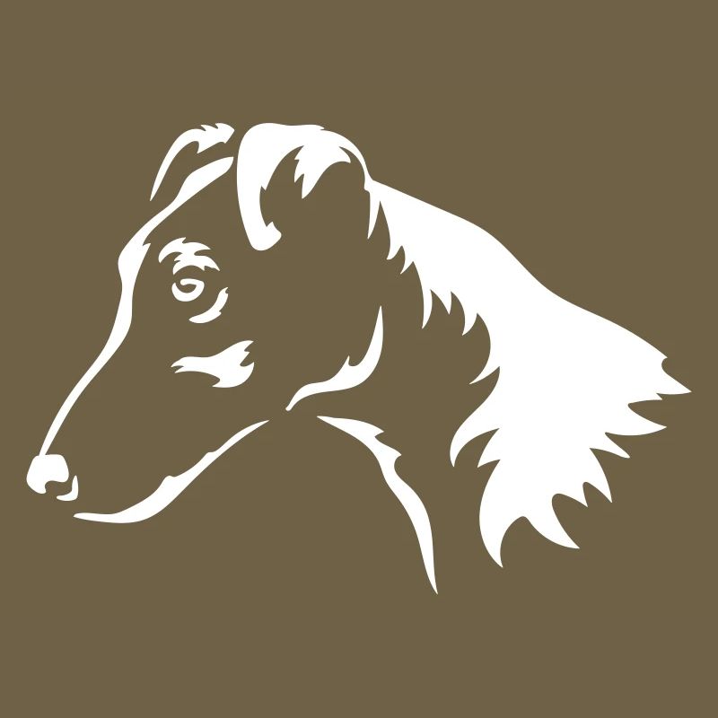 Fox Terrier Head "Black Edition"