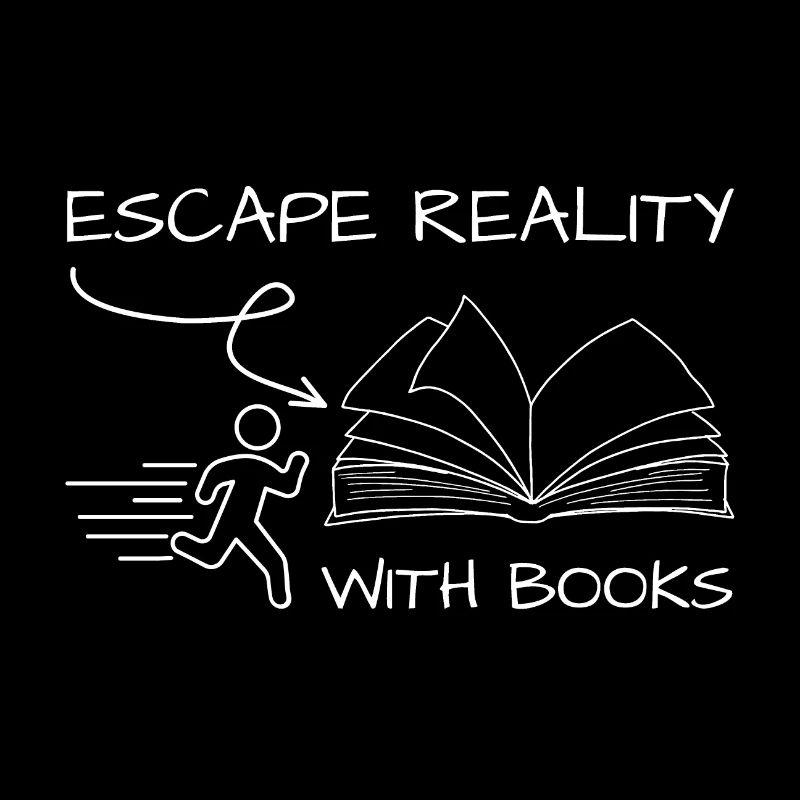 Évadez-vous de la réalité avec des livres Bookworm Quote