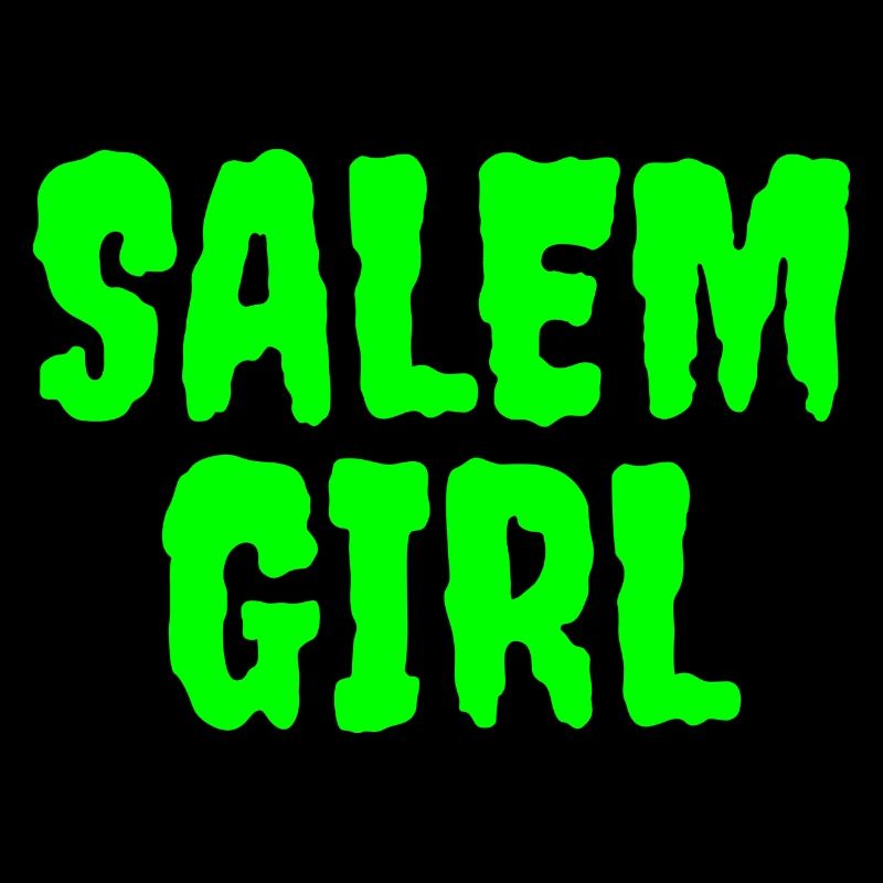 Lebendiges Salem Mädchen Grafik T-Shirt