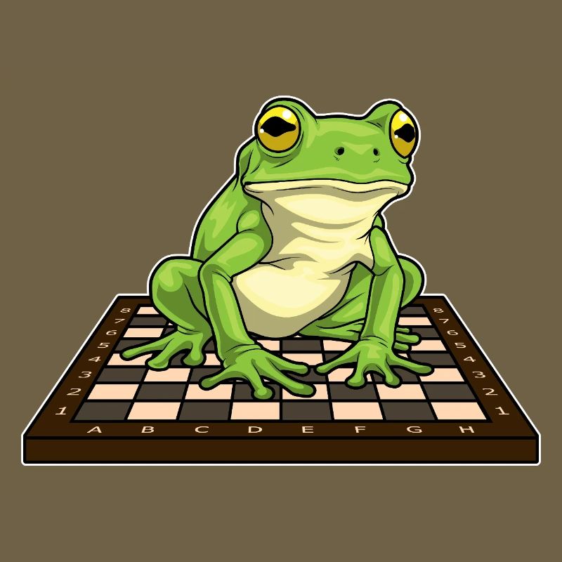 Jeu d’échecs Frog Chessboard
