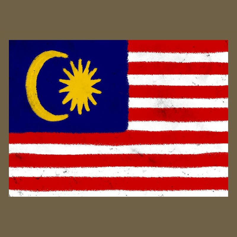 Drapeau de la Malaisie