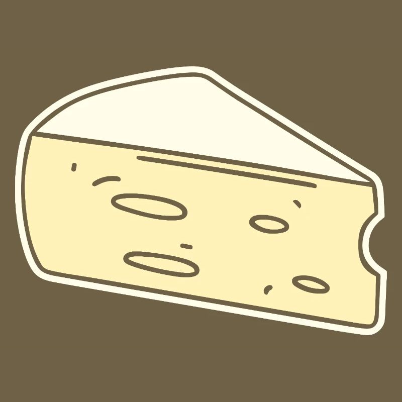 Humor Brie-Käse