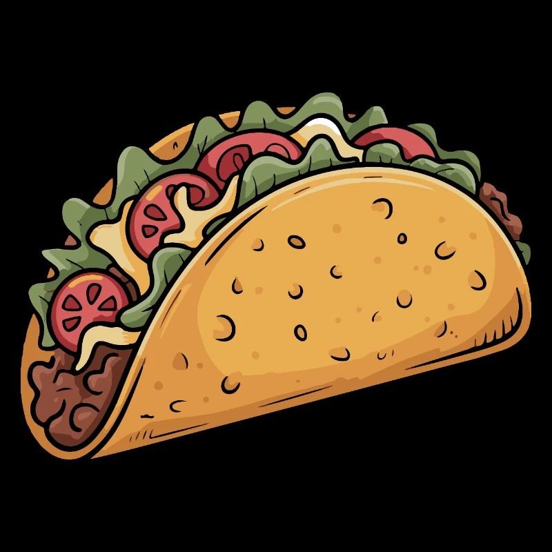 Cartoon Taco Fiesta