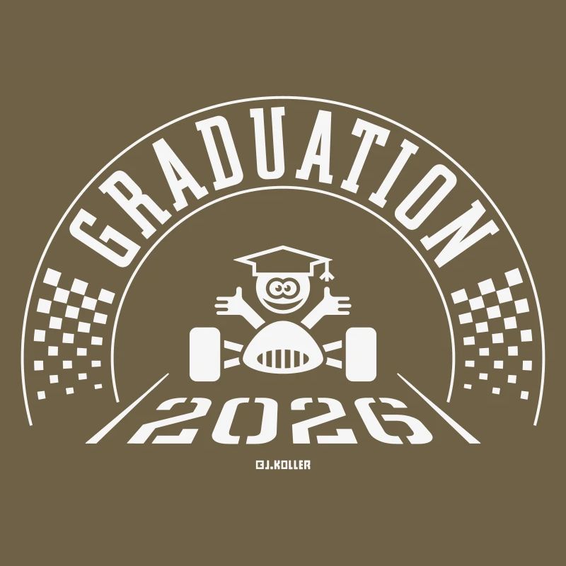 Remise des diplômes 2026 - L’école est terminée - Ligne d’arrivée - W