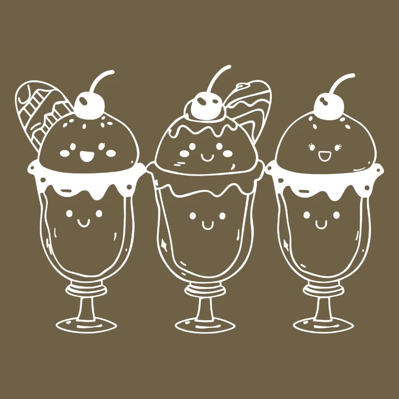 Eisbecher Comic Look