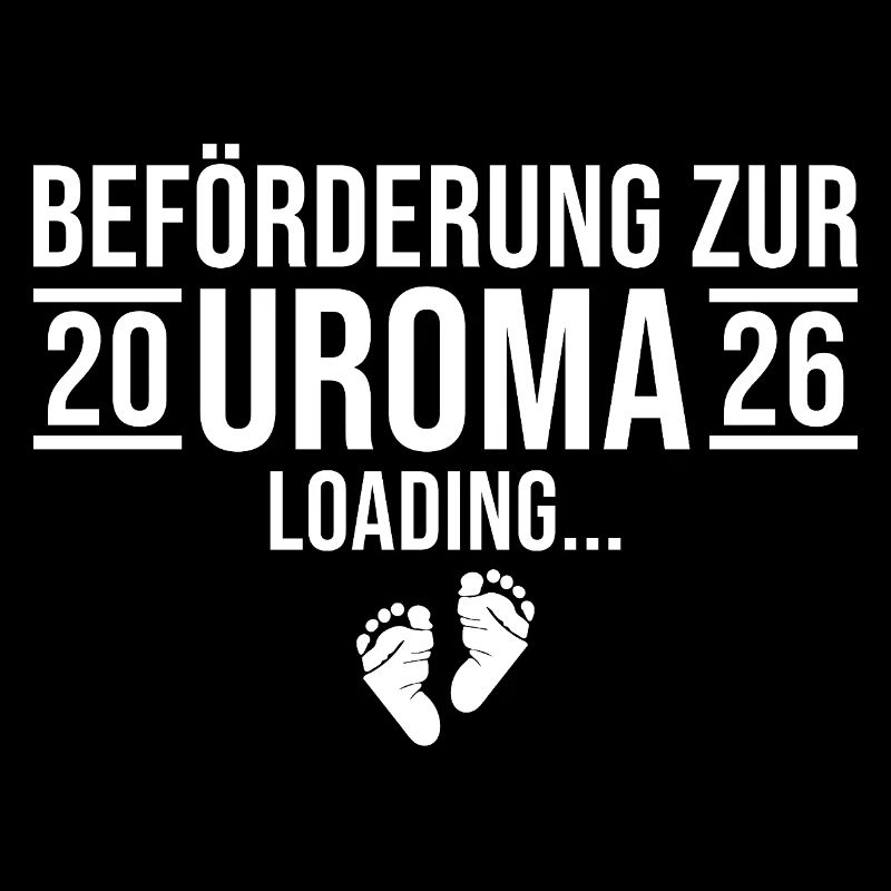 Uroma 2026 loading - Werdende Urgroßmutter
