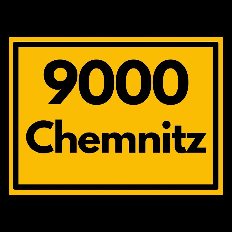 ALTE POSTLEITZAHL PLZ RETRO 9000 CHEMNITZ DDR