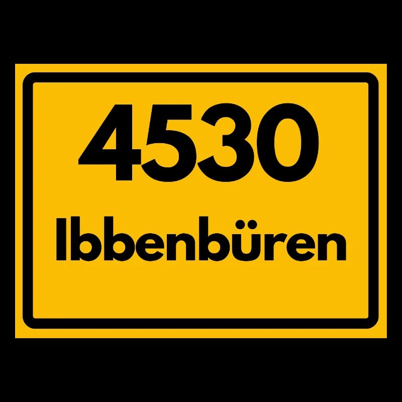 ALTE POSTLEITZAHL PLZ RETRO  4530 IBBENBÜREN 