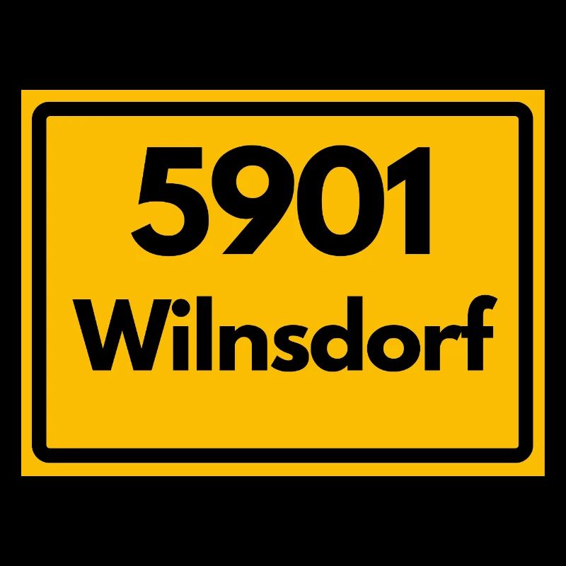 ALTE POSTLEITZAHL PLZ RETRO 5901 WILNSDORF HEIMAT