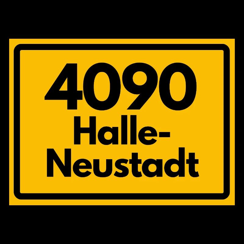 ALTE POSTLEITZAHL PLZ 4090 HALLE NEUSTADT HEIMAT