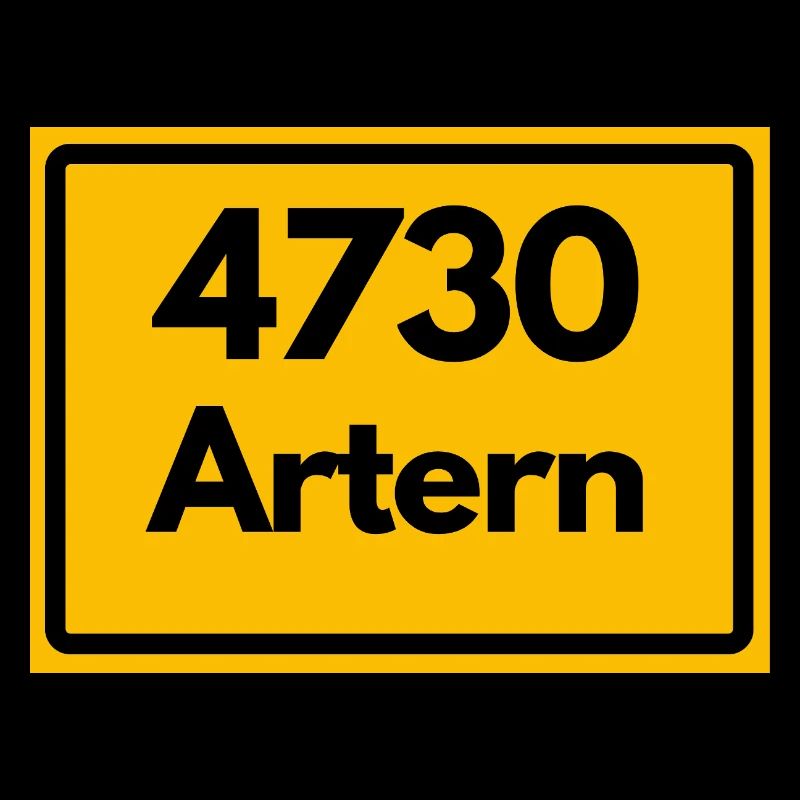 ALTE POSTLEITZAHL PLZ 4730 ARTERN HEIMATSTOLZ 