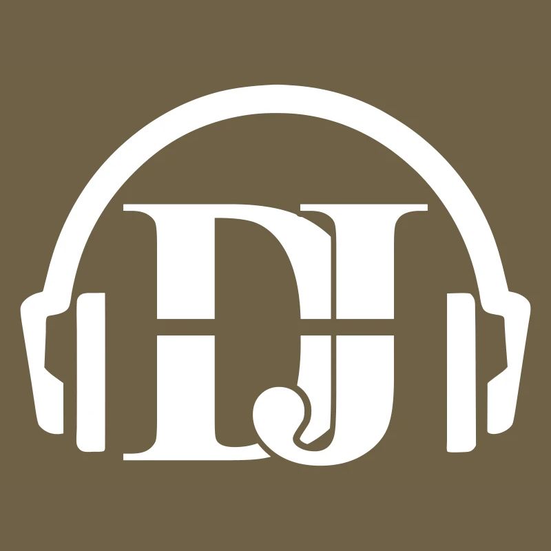 DJ Techno Design Kopfhörer und DJ
