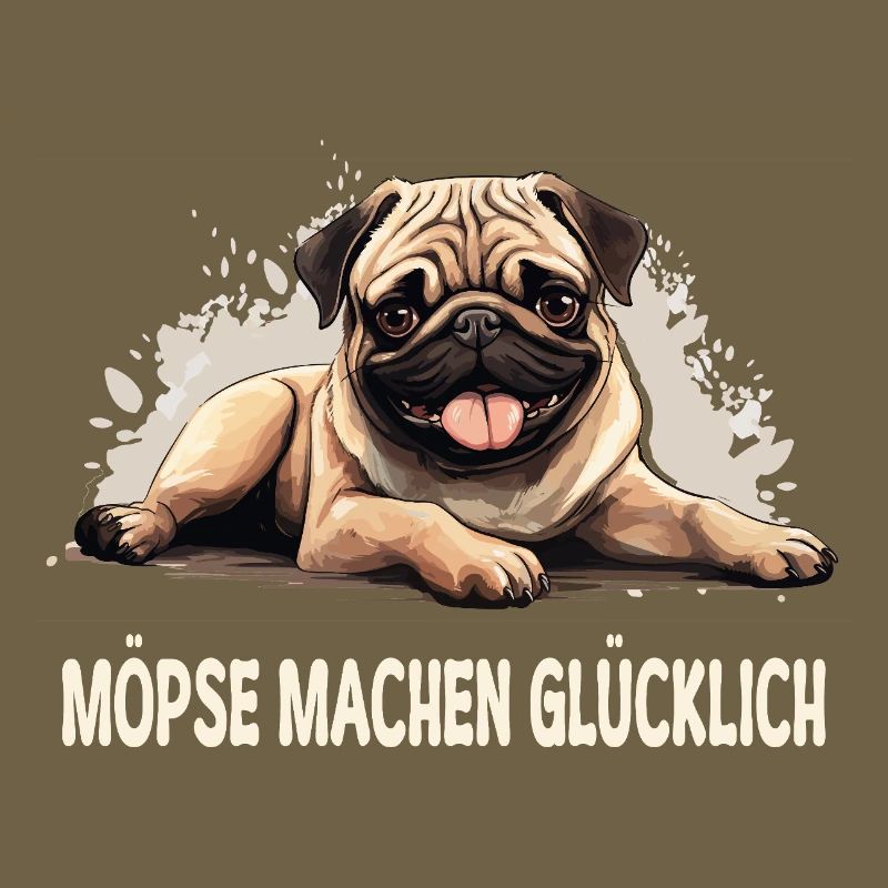 Glück ist… ein Mops im Leben!