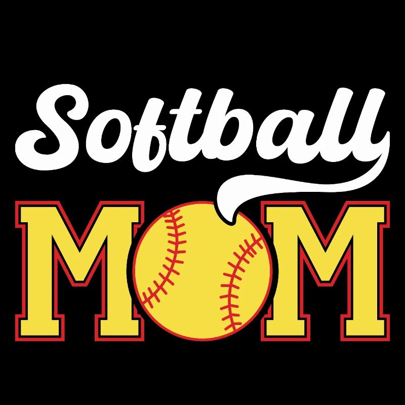 Graphique de la fierté de maman de softball