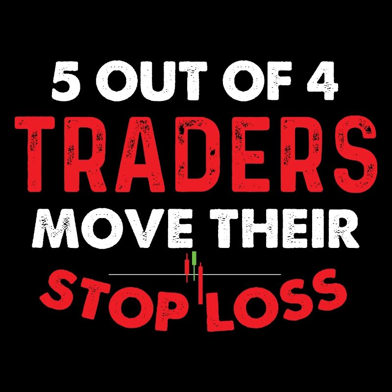 5 Traders sur 4 Move Stop Loss Humour