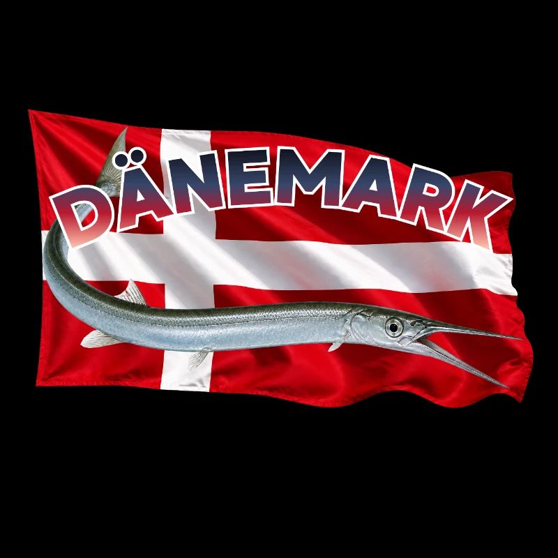 Garfish Danemark - Pêche maritime sur la côte de la mer Baltique