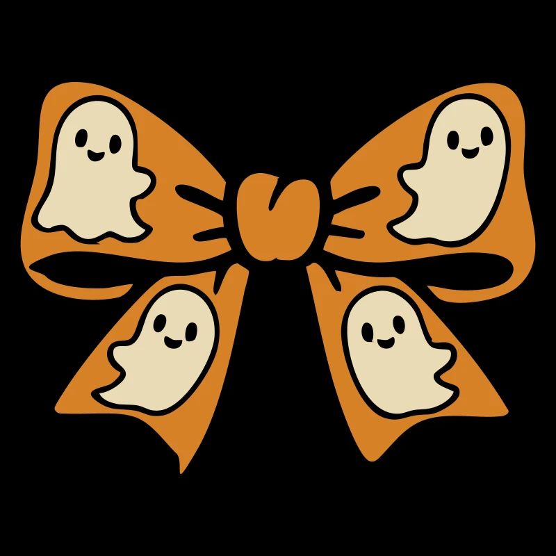 Masche mit Geistern Motiv