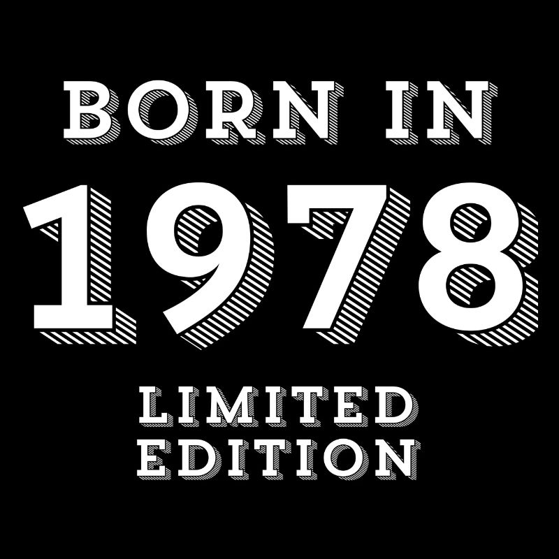 1978, born in 1978, année de naissance